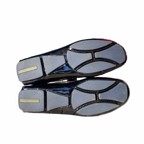 Donald J Pliner Viper 2 Patent Leather Tassel Driving Loafers 13 - Picture 8 of 10